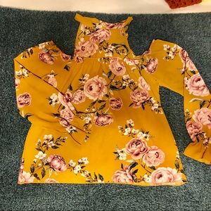 Charlotte Russe Off the Shoulder Blouse